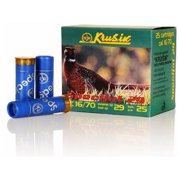 Lovački metak Krušik Specijal 16/70 bez korpe 29g 10 (3,0mm) – KRUŠIK