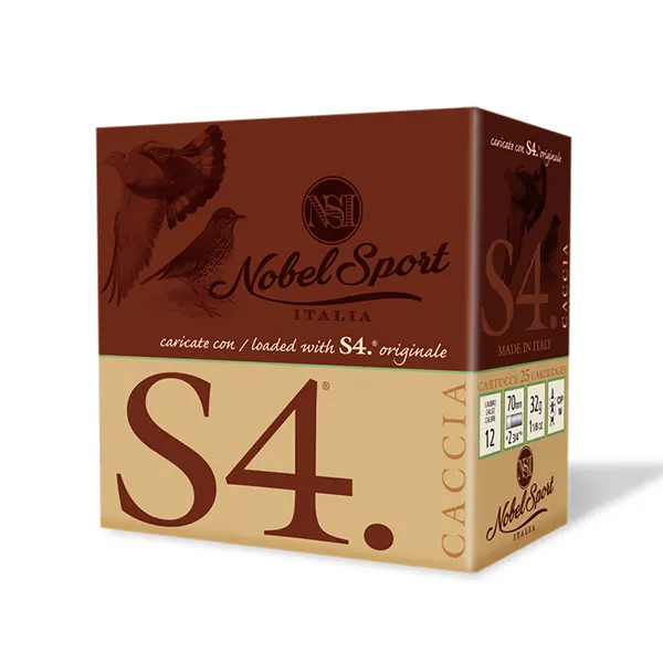 Lovački metak NSI S4 cal.16 28gr 3 (3,3mm) – Nobel Sport Italia