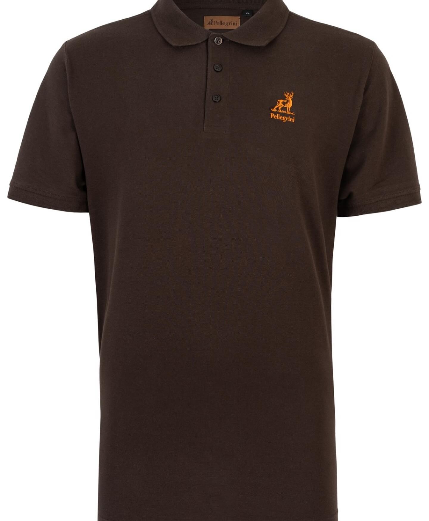 Pellegrini Polo boja braon