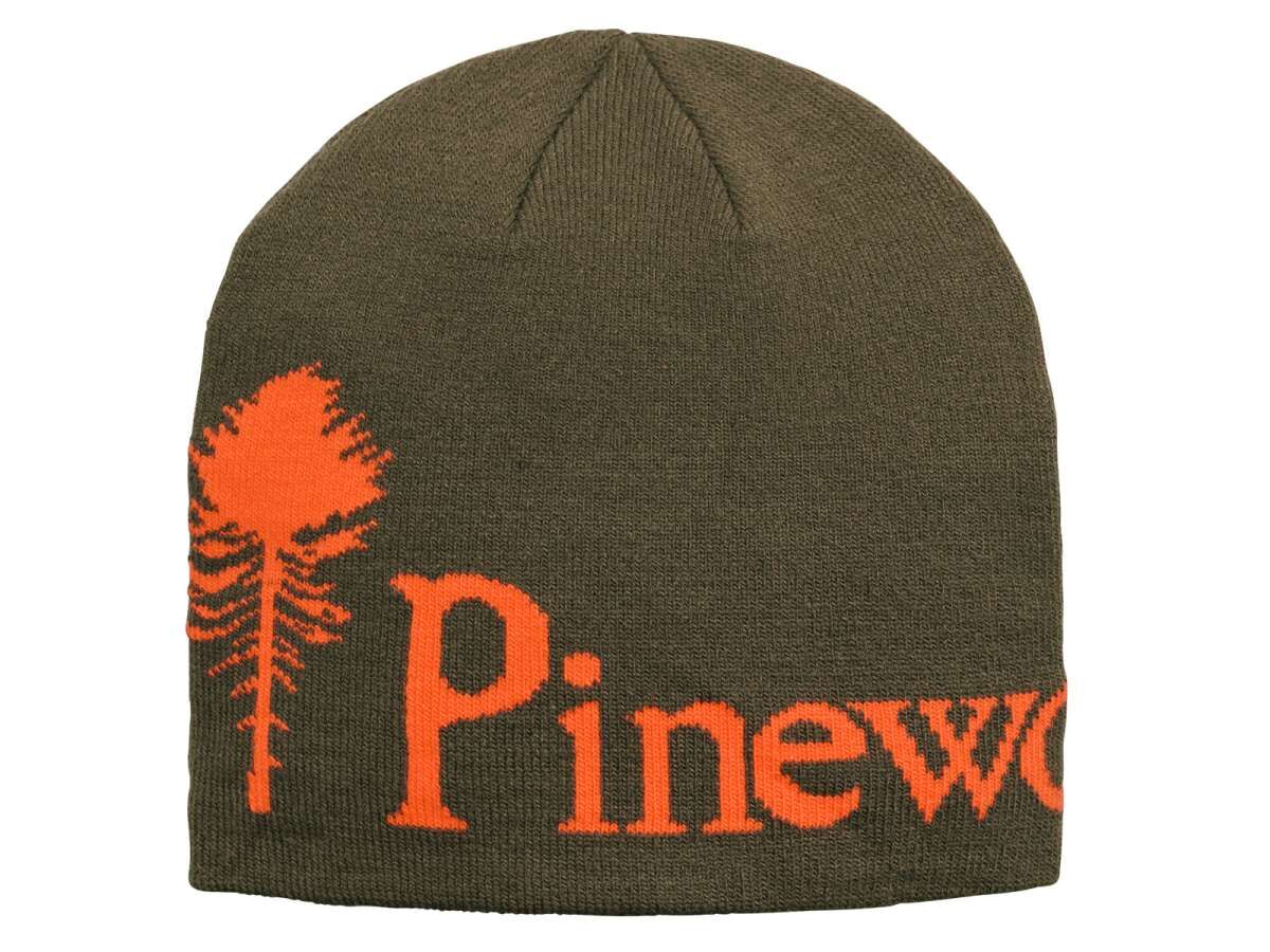 Pinewood kapa zelena/naranđžasta Logo beanie – Pinewood