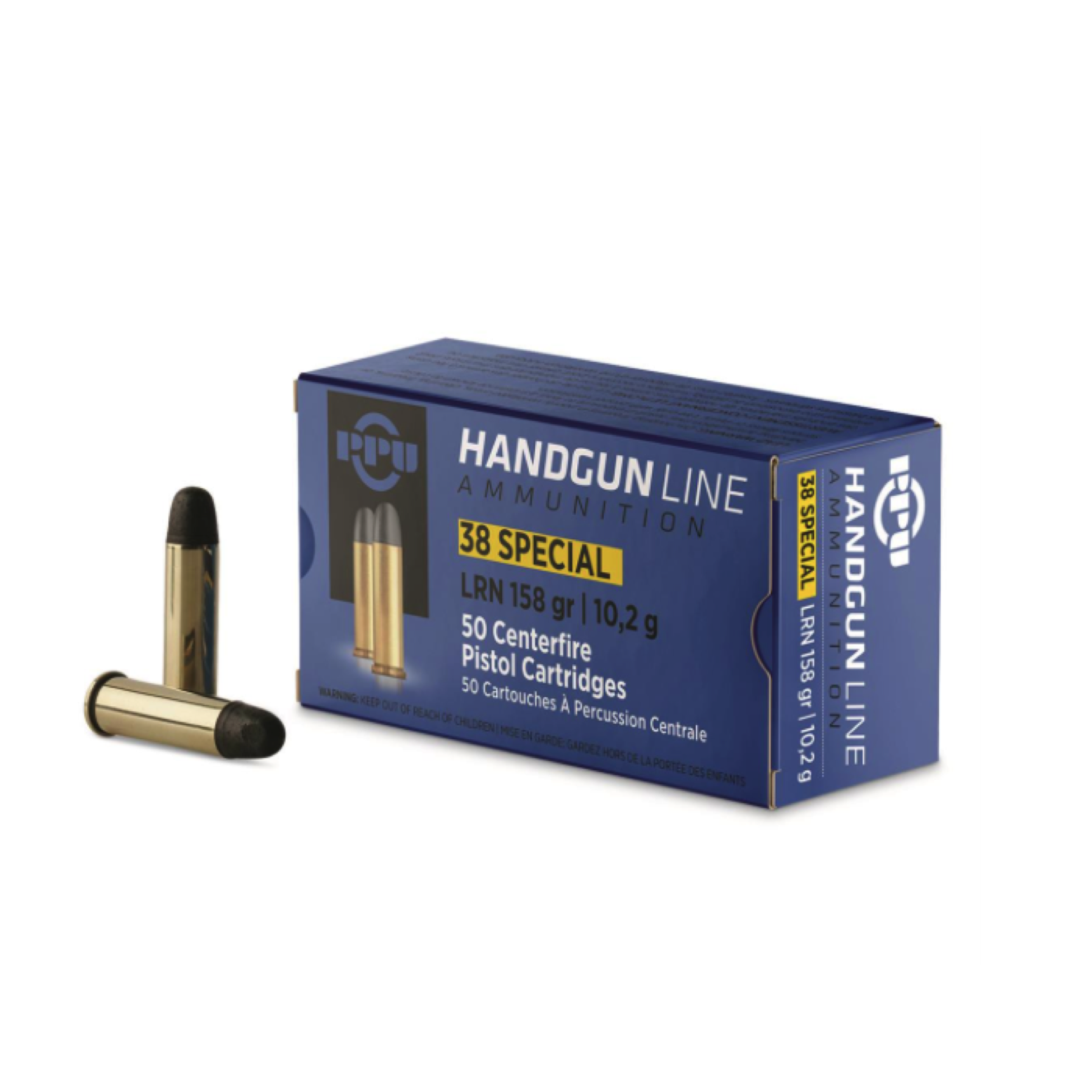 Revolverski metak 38 SPECIJAL PPU 10,2g/158gr – PPU – Pištoljska municija