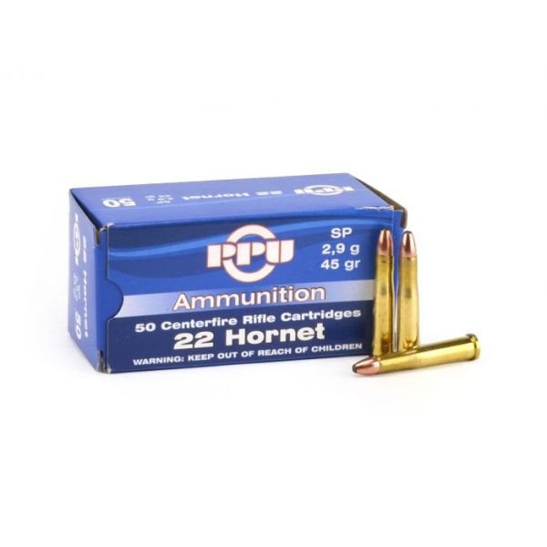 Krabinski metak PPU .22 Hornet 2,90g/45gr – PPU