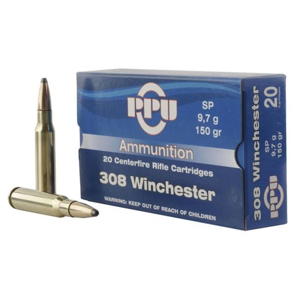 Karabinski metak PPU .308 Win. 9,7g/150gr – PPU