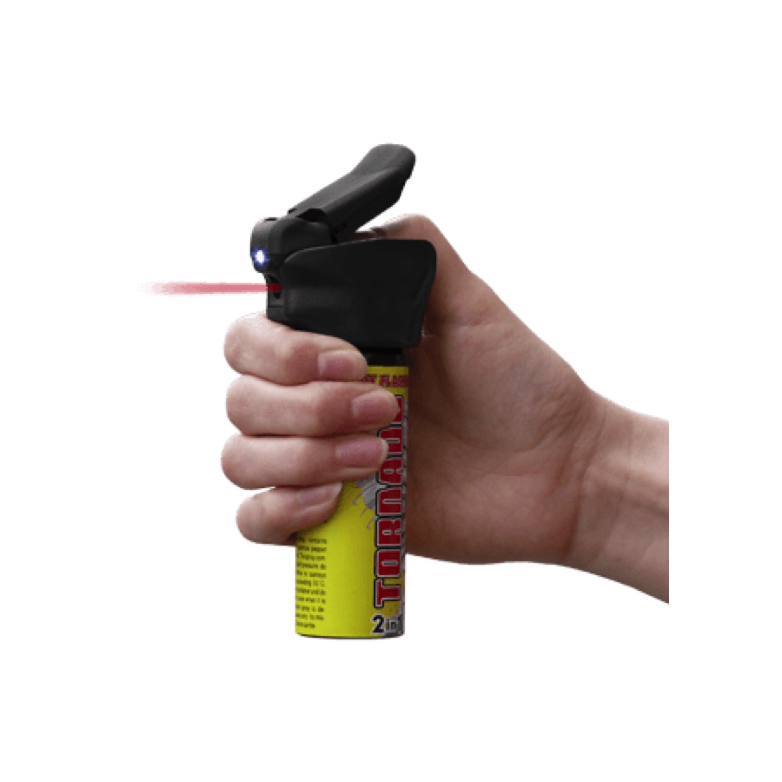 Biber sprej Euro Security TORNADO Spray Flashlight svetleći 50ml – Euro Security